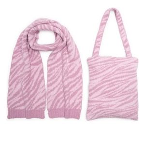 BP. Zebra Tote & Scarf Set